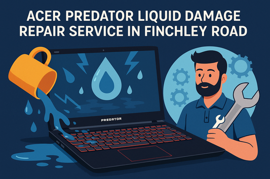 Acer Predator Liquid Damage Repair Service in Finchley Road