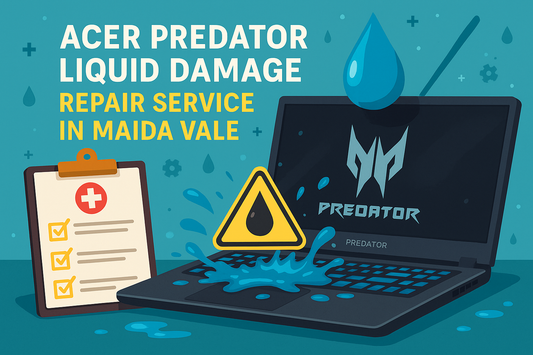 Acer Predator Liquid Damage Repair Service in Maida Vale