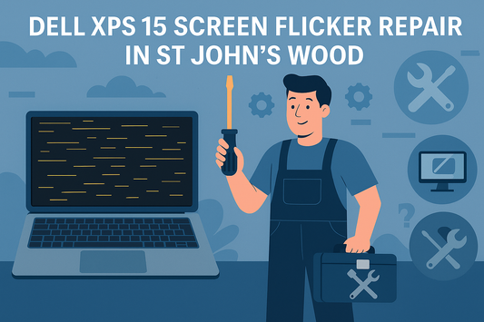 Dell XPS 15 Screen Flicker Repair in St Johnswood