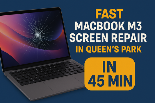 Fast MacBook M3 Screen Repair in Queens Park in 45 Min