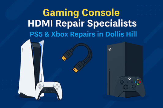Gaming Console HDMI Repair Specialists in PS5 & Xbox Repaires in Dollis Hill