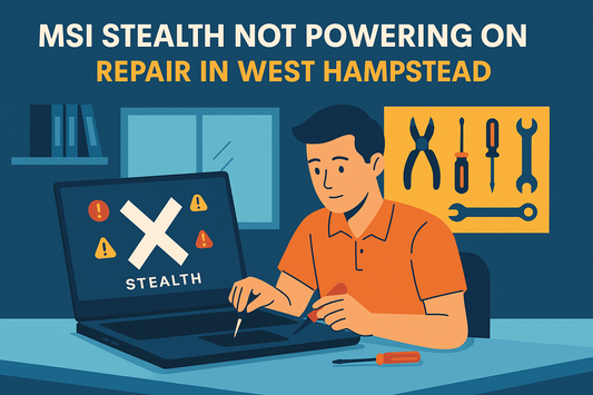MSI Stealth Not Powering On Repair in West Hampstead