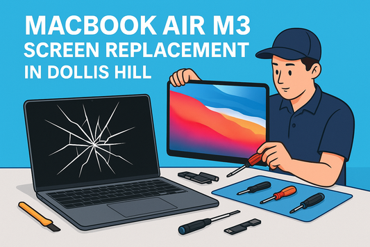 MacBook Air M3 Screen Replacement in Dollis Hill