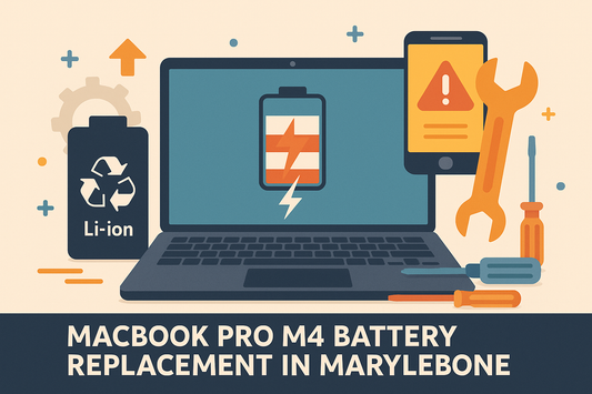 MacBook Pro M4 Battery Replacement in Marylebone