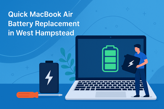 Quick MacBook Air Battery Replacement in West Hampstead