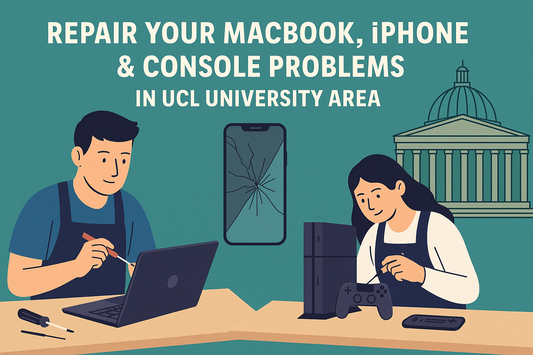 Repair Your MacBook, iPhone & Console Problems in UCL University Area