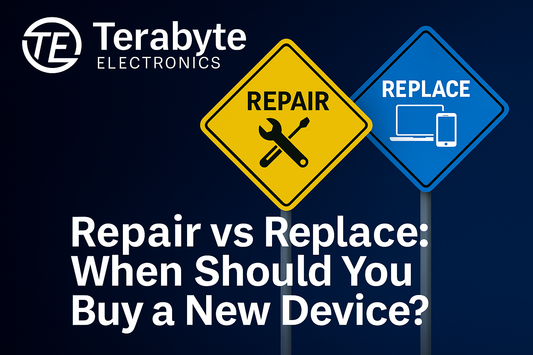 Repair vs replace – when to buy a new device or fix it – Terabyte Electronics