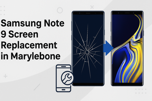 Samsung Note 9 Screen Replacement in Marylebone