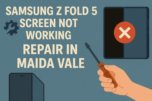 Samsung Z Fold 5 Screen Not Working Repair in Maida Vale