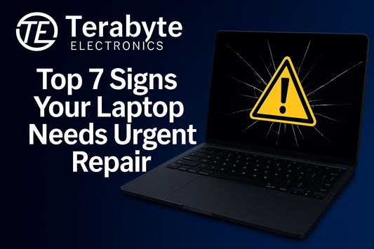 Top signs your laptop needs urgent repair and diagnostics – Terabyte Electronics