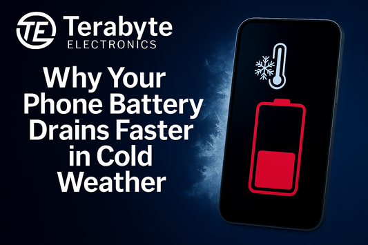 Why your phone battery drains faster in cold weather – Terabyte Electronics