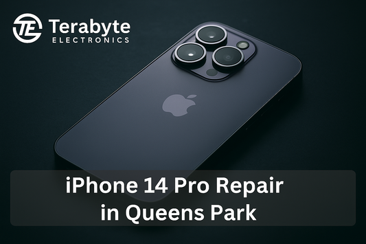 iPhone 14 Pro repair service in Queens Park by Terabyte Electronics – professional phone repair with fast and reliable solutions.