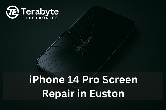 Apple iPhone 14 Pro screen repair service in Euston – Terabyte Electronics professional cracked screen replacement