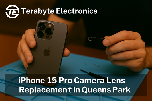 iPhone 15 Pro Camera Lens Replacement in Queens Park – Professional iPhone Repair NW6 by Terabyte Electronics