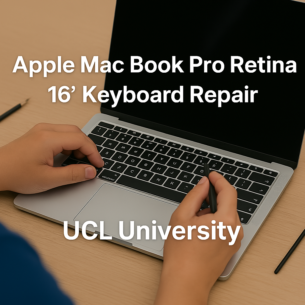 Apple MacBook Pro Retina 16 Keyboard Repair in UCL University