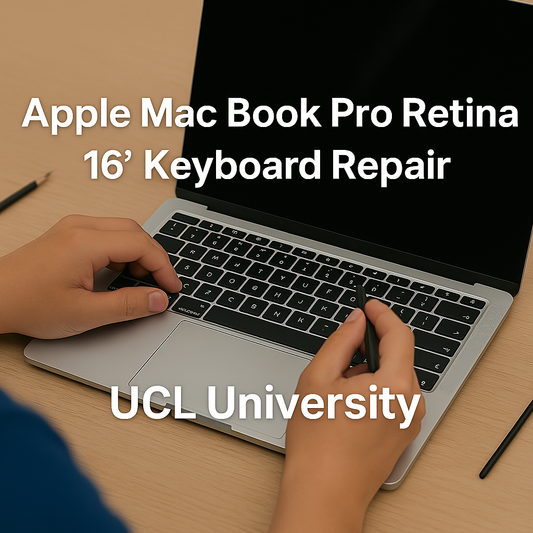 Apple MacBook Pro Retina 16 Keyboard Repair in UCL University