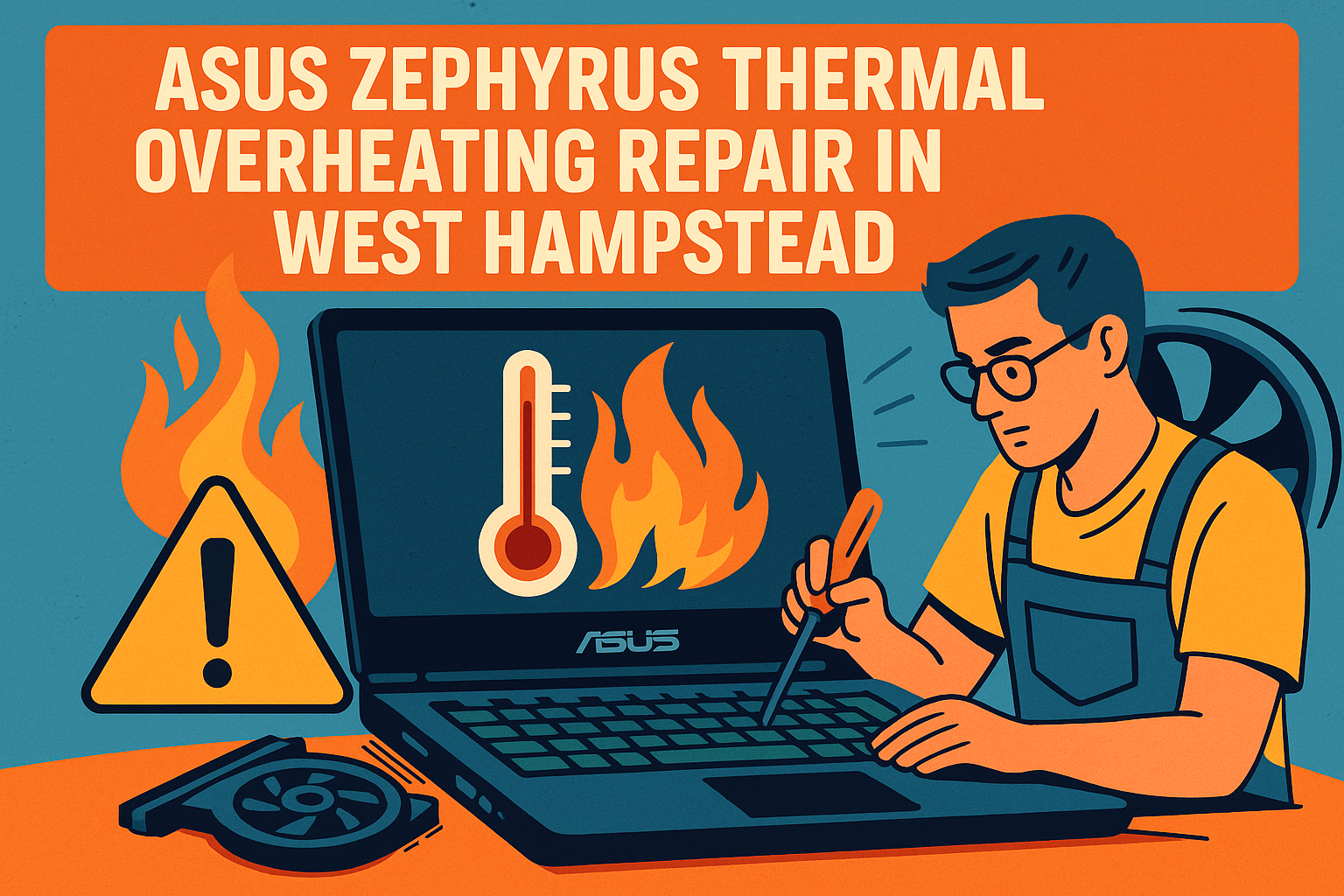 Asus Zephyrus Thermal Overheating Repair in West Hampstead – Terabyte ...