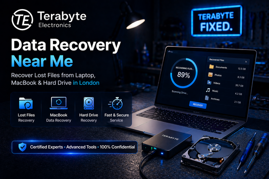 Data recovery near me in London for laptop MacBook and hard drive file recovery with secure same day service