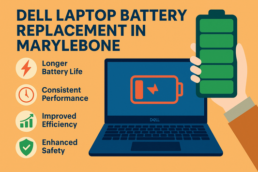 Dell Laptop Battery Replacement in Marylebone