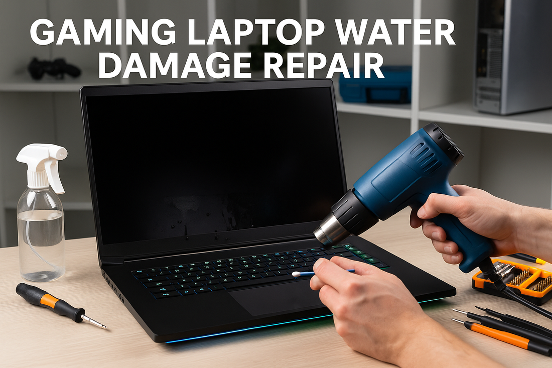 Gaming Laptop Water Damage Repair in Euston