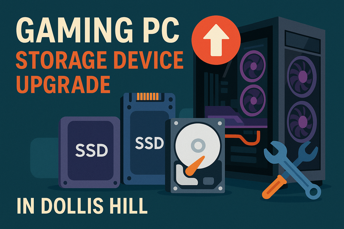Gaming PC Storage Device Upgrade in Dollis Hill