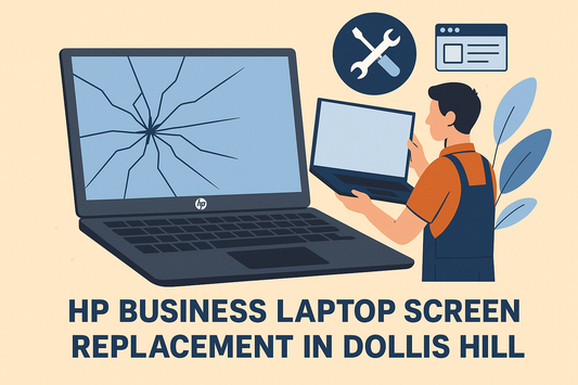 HP Business Laptop Screen Replacement in Dollis Hill