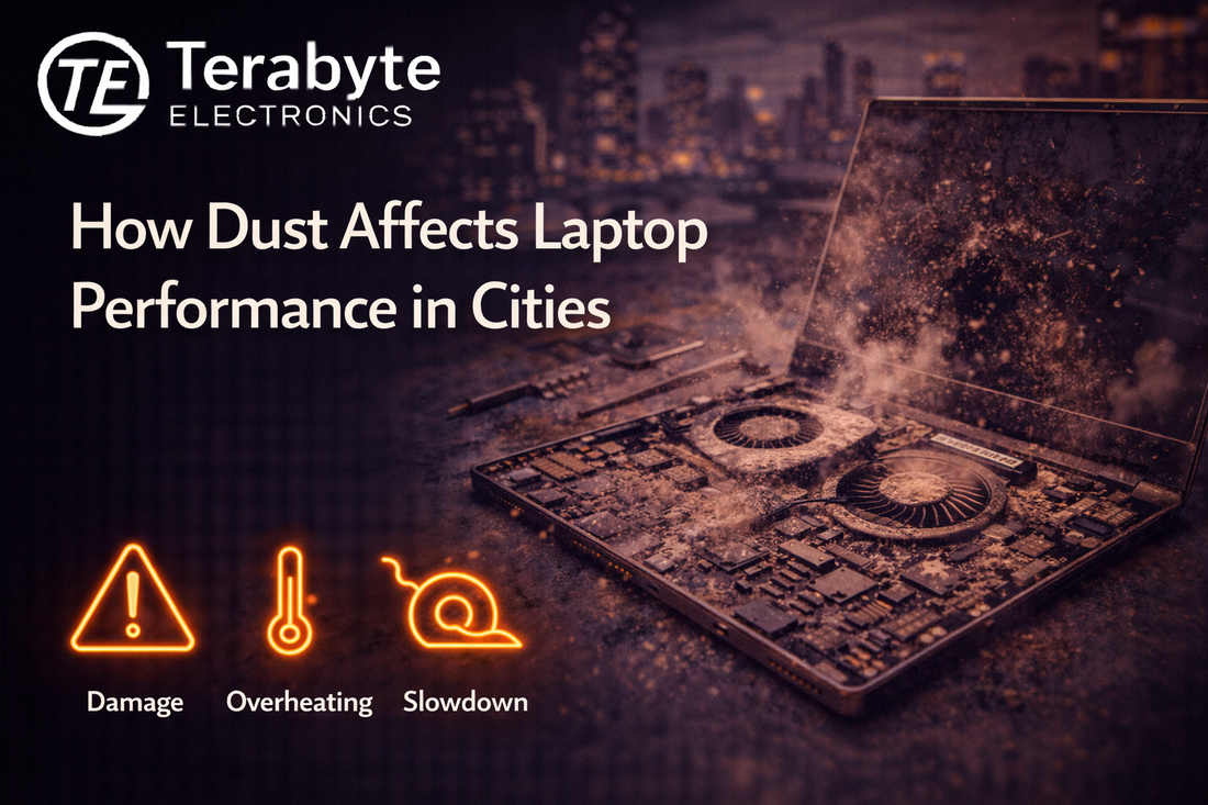 How Dust Affects Laptop Performance in Cities – Terabyte Electronics