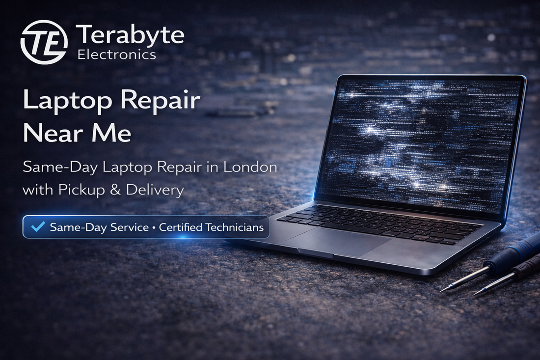 Laptop repair near me in London with same-day service and pickup delivery