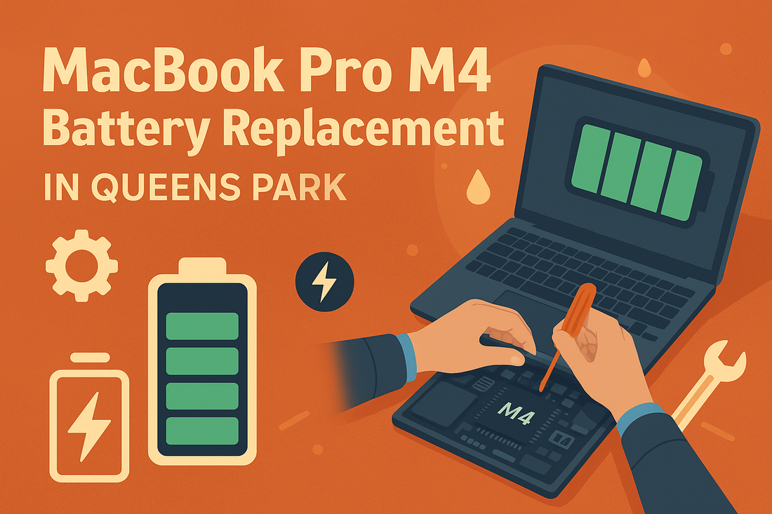 MacBook Pro M4 Battery Replacement in Queens Park