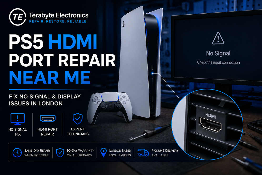 PS5 HDMI Port Repair Near Me - Fix No Signal & Display Issues in London