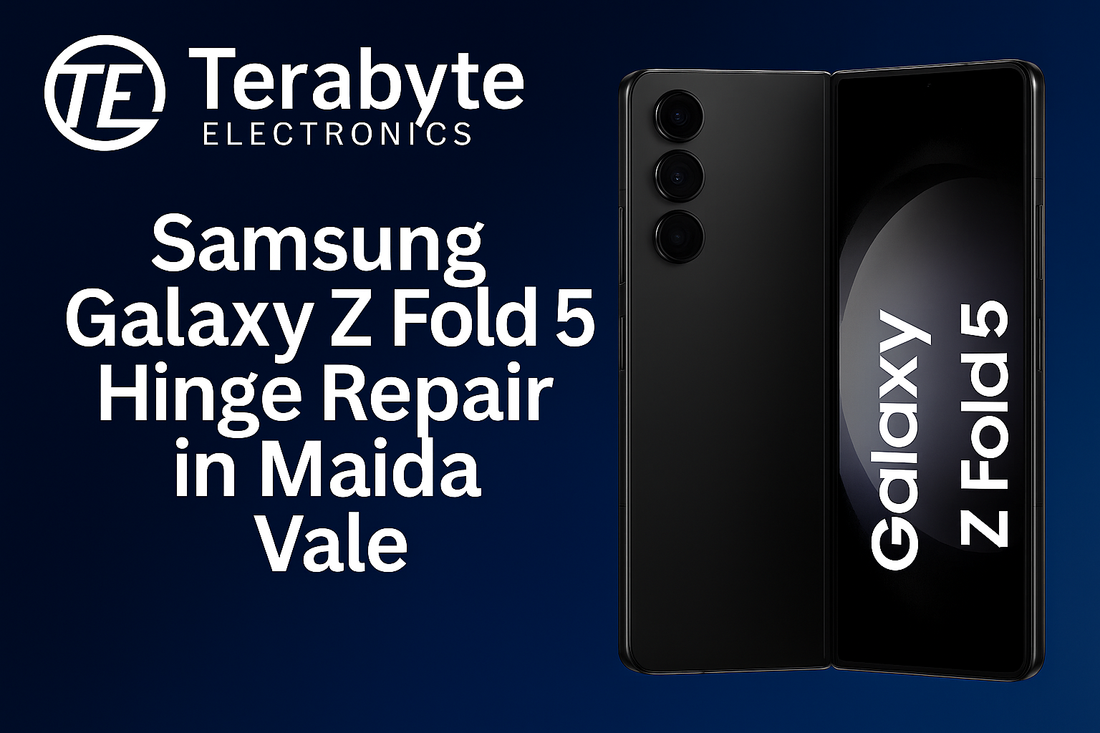Samsung Galaxy Z Fold 5 Hinge Repair in Maida Vale – Professional hinge repair and restoration by Terabyte Electronics in Maida Vale for Samsung Z Fold 5, ensuring smooth folding and reliable performance.
