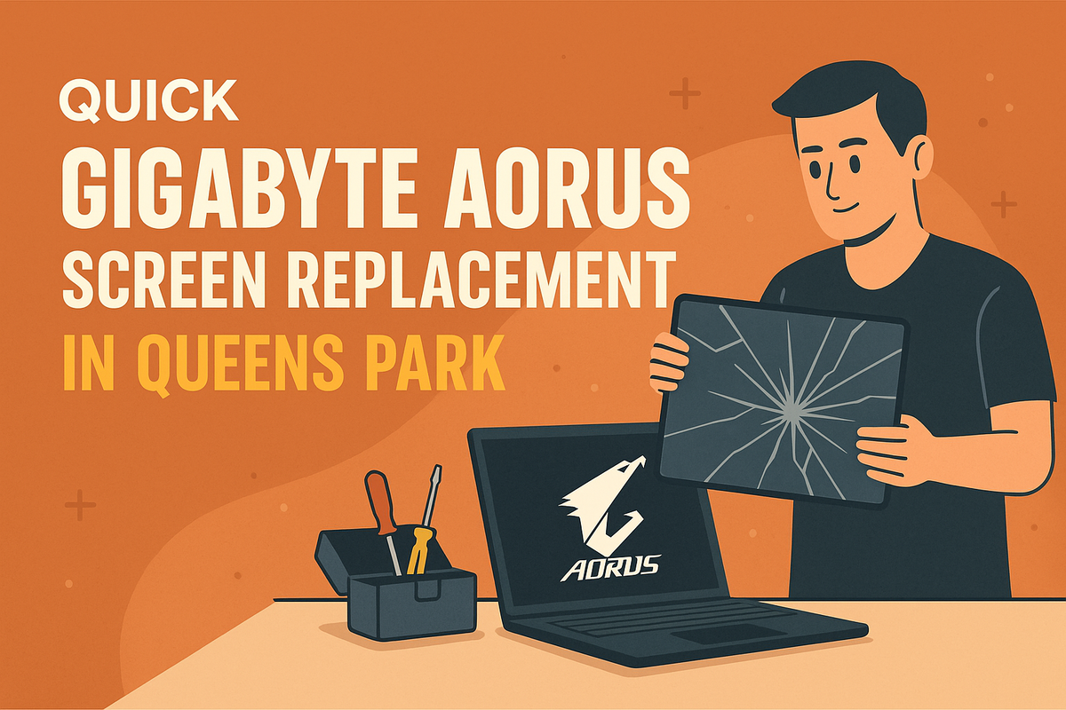 Quick Gigabyte Aorus Screen Replacement in Queens Park – Terabyte ...