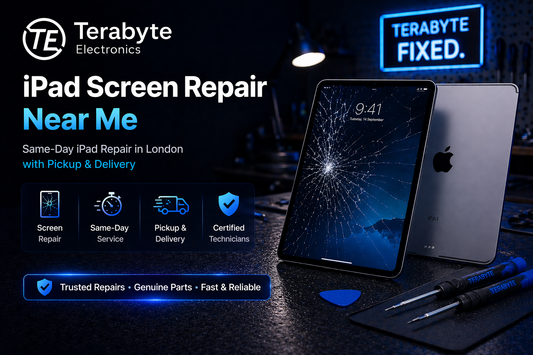 iPad screen repair near me in London with same day repair and pickup service