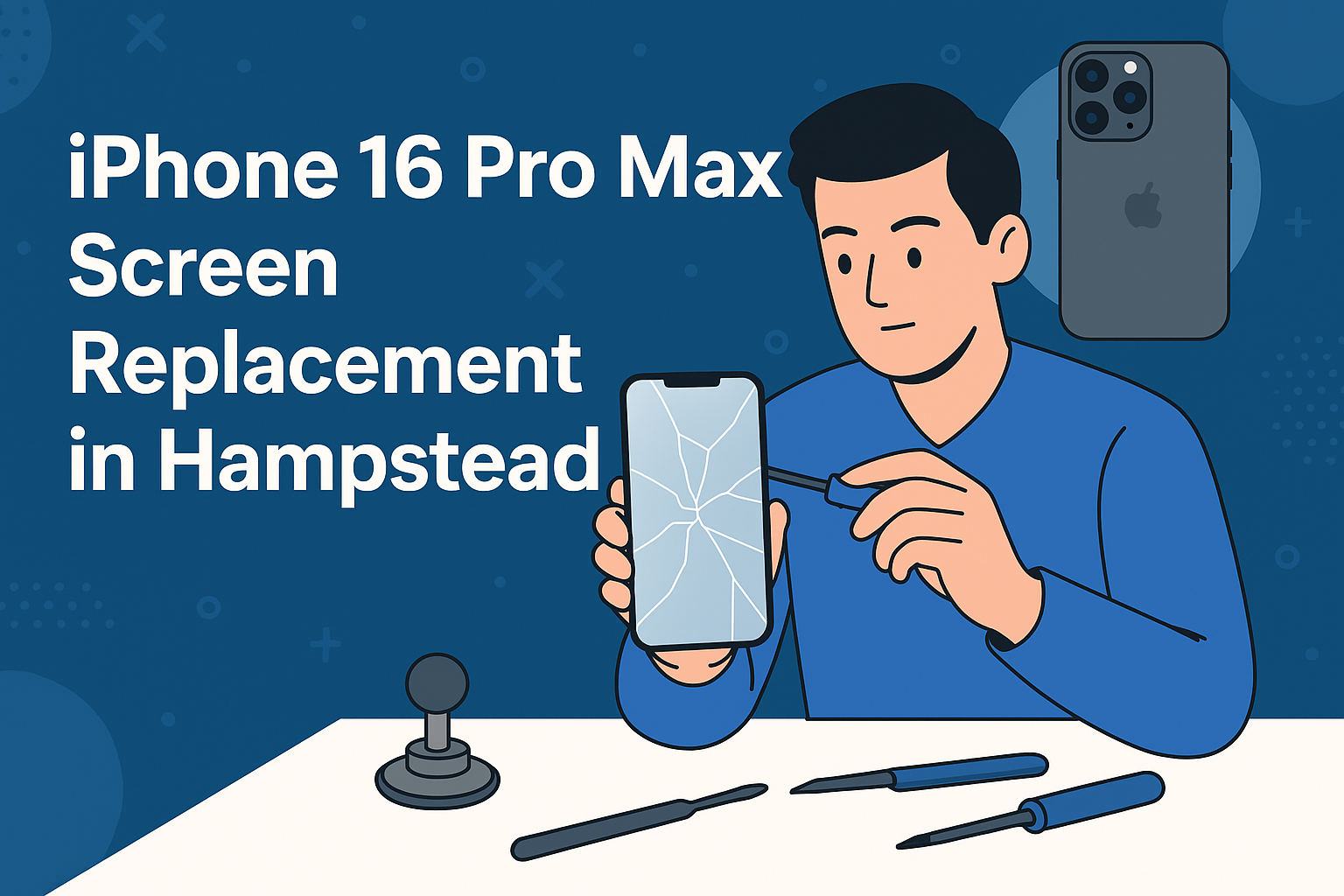 iPhone 16 Pro Max Screen Replacement in Hampstead – Terabyte Electronics