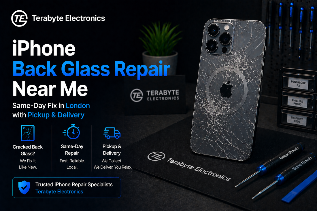 iPhone back glass repair near me in London fixing cracked rear glass with doorstep pickup and delivery