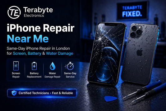 iPhone repair near me in London fixing screen battery and water damage same-day