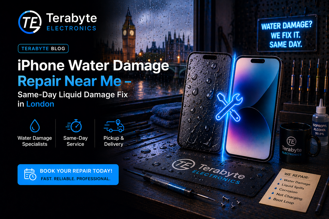 iPhone water damage repair near me in London fixing liquid damaged iPhone same day