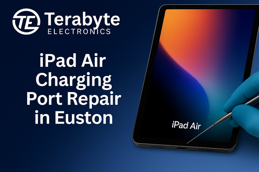 Terabyte Electronics – iPad Air charging port repair service in Euston with professional technician fixing device