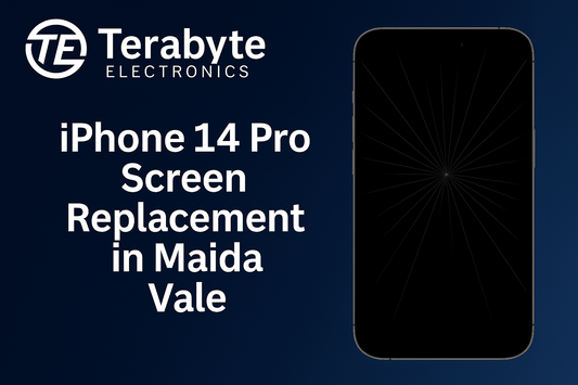 iPhone 14 Pro screen replacement service in Maida Vale – Terabyte Electronics expert repair with fast and reliable solutions