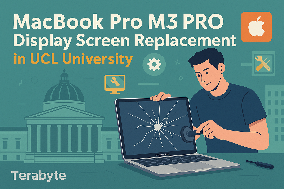 MacBook Pro M3 Pro Display Screen Replacement in UCL University ...