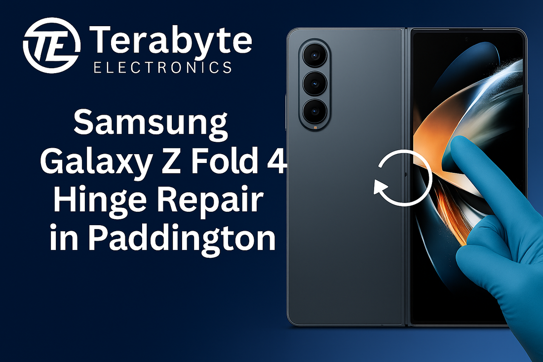 Terabyte Electronics – Samsung Galaxy Z Fold 4 hinge repair service in Paddington with professional technician support